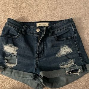 Jean shorts